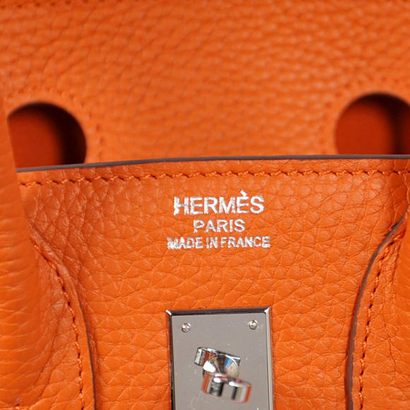 Super A Replica Hermes Togo Leather Birkin 25CM Handbag Black 6068 for you